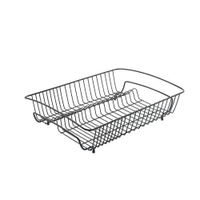 Metaltex Abtropfgestell für Geschirr,  Rocky 50,  Lava 321600000,  Maße (L x B x H): 50 x 37 x 14 cm