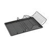 Metaltex Abtropfgestell mit Schale Wingtex,  Lava 321626000,  Maße (L x B): 50 x 31 cm