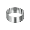 Metaltex Allzweck - Kochringe,  Inox-Edelstahl,  rund 204522 010,  2-teiliges Set,  ø 8, 5 x 3 cm