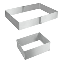Metaltex Backrahmen,  eckig,  verstellbar 257716010,  1 Stück