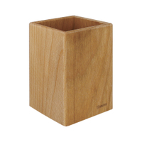 Metaltex Bestecksammler Buche,  100% FSC 580095000,  Maße (B x T x H): 9 x 9 x 13 cm