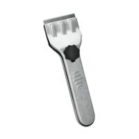 Metaltex Ceranfeld- und Fensterschaber,  Inox-Edelstahl 297016 010,  Maße: 4, 5 x 12, 5 cm