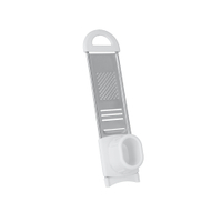 Metaltex Duetto Muskatreibe/Knoblauchschneider,  Inox-Edelstahl 194580 080,  Maße: 5 x 21, 5 cm