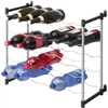 Metaltex Flaschenregal,  plastifiziert 383730 039,  Maße: 58 x 26 x 53 cm,  30 Flaschen,  Barolo