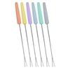 Metaltex Fonduegabeln,  6-teilig 256000 010,  Länge: 25 cm,  farbig sortiert