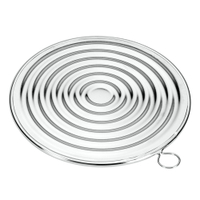 Metaltex Gasflammsieb,  Fieberglaseinlage 183719 010,  Durchmesser: 19 cm