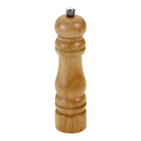 Metaltex Gewürzmühle 586017 010,  Länge: 17 cm,  Rubberwoodgehäuse