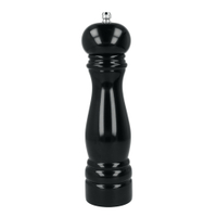 Metaltex Gewürzmühle 586045 038,  Länge: 22 cm,  schwarz,  lackiertes Holz