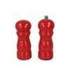 Metaltex Gewürzmühle-Salzstreuer,  2-teilig 586046 041,  Länge: 13 cm,  rot,  lackiertes Holz