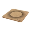 Metaltex Kork Topfuntersetzer,  eckig 563608000,  1 Packung = 2 Stück,  Maße: 20 x 20 cm