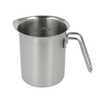 Metaltex Milchkrug mit Skala,  Inox-Edelstahl 185354 010,  Füllmenge: 0, 7 Liter