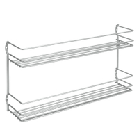 Metaltex Pepito Gewürzregal 364632 039,  Maße: 36 x 8 x 19 cm,  2 Etagen