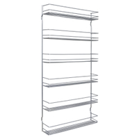 Metaltex Pepito Gewürzregal aus Polytherm,  6 Etagen 364636000,  Maße: 36 x 8 x 71 cm