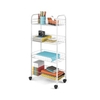 Metaltex Pisa Allzweckwagen,  plastifiziert 340634 014,  Maße: 41 x 23 x 84 cm,  4 Etagen