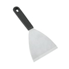 Metaltex Plancha Spachtel,  Inox-Edelstahl/ Kunststoff 204454 038,  Maße: 10 x 24 cm