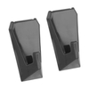 Metaltex pullCLEAN Klebehaken 291013000,  1 Packung = 2 Stück,  dunkelgrau