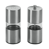 Metaltex Salzstreuer- u. Gewürzmühle,  2-teilig 252830 010,  1 Set