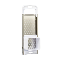 Metaltex Spätzle + Spätzlehobel,  Inox-Edelstahl/ABS 251655 010,  Maße: 11 x 32 cm
