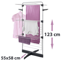 Metaltex Thunder Turmwäschetrockner,  3 Etagen 405850 039,  Maße: 58 x 55 x 123 cm