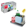 Metaltex Tidytex Spülbecken-Organizer,  24 x 13 x 14 cm 297530 109,  Farbe: grau/anthrazit