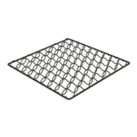 Metaltex Topfuntersetzer,  18 x 18 cm 202910000,  Farbe: schwarz