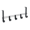 Metaltex Türgarderobe mit 5 Haken,  Lava,  Länge: 38 cm 351900000,  Maße (L x B): 38 x 17 cm