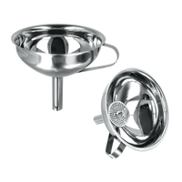 Metaltex Trichter,  Inox-Edelstahl 185308 010,  Maße: 13 x 12 cm