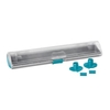 Metaltex X-tra Roll Folienschneider aus ABS-Kunststoff 254405002,  Farbe: türkis