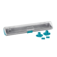 Metaltex X-tra Roll Folienschneider aus ABS-Kunststoff 254405002,  Farbe: türkis