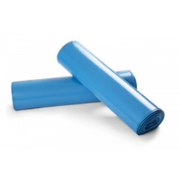Müllbeutel 120 Liter,  blau 1 Rolle = 25 Säcke