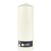 Müller Kerzen große Kerzen,  Windlichtkerze,  95 x 280 mm,  XXL 5562809538,  1 Packung = 4 Stück,  vanille