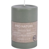 Müller Kerzen "PRO NATURE" Stearin Stumpenkerze,  100/68 mm 89910568HI,  1 Packung = 6 Stück,  minze