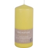 Müller Kerzen "PRO NATURE" Stearin Stumpenkerze 150/68mm 89915069HH,  1 Packung = 6 Stück,  honig