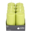 Müller Kerzen Stumpenkerze,  maigrün 2481206076,  1 Packung = 8 Stück,  (Ø x H): 57 x 120 mm