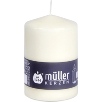 Müller Kerzen Stumpenkerze,  vanille 2011107038,  1 Packung = 6 Stück,  (Ø x H): 70 x 110 mm