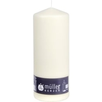 Müller Kerzen Stumpenkerze,  vanille 2012008038,  1 Packung = 4 Stück,  (Ø x H): 78 x 200 mm
