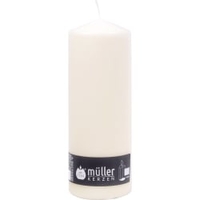 Müller Kerzen Stumpenkerze,  vanille 2012207838,  1 Packung = 6 Stück,  (Ø x H): 78 x 220 mm