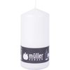 Müller Kerzen Stumpenkerze,  weiß 2011356882,  1 Packung = 6 Stück,  (Ø x H): 68 x 135 mm
