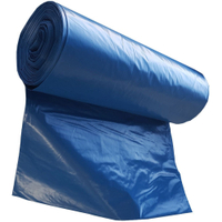 Müllsäcke 120 Liter,  blau,  Typ 80 400340,  1 Rolle = 25 Stück,  blau