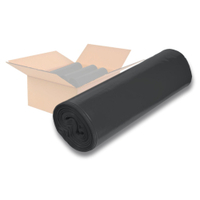 Müllsäcke,  Typ 60 1 Karton = 10 Rollen = 250 Säcke,  Farbe: grau