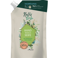 Natürlich by evita Handwaschseife 1888,  600 ml - Nachfüllbeutel,  Duft: Litsea