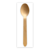 NATURESTAR Besteckset Holzlöffel Bio Spoon,  2-teilig 388602,  1 Karton = 500 Sets