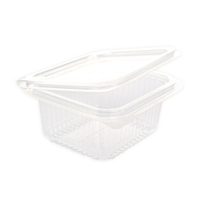 NATURESTAR Bio Salatschalen mit Deckel 423901,  1 Packung = 50 Stück,  370 ml,  5, 6 cm hoch