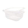 NATURESTAR Bio Salatschalen mit Deckel 423902,  1 Packung = 50 Stück,  500 ml,  5, 6 cm hoch