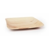 NATURESTAR Bio-Teller aus Palmblatt,  quadratisch 410624,  1 Karton = 4 x 25 Stück,  24 x 24 x 2 cm