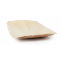 NATURESTAR Bio-Teller aus Palmblatt,  rechteckig 410632,  1 Karton = 8 x 25 Stück,  17 x 12 x 1, 8 cm