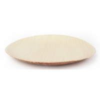 NATURESTAR Bio-Teller aus Palmblatt,  rund 410613,  1 Karton = 4 x 25 Stück,  Ø 20 cm