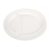 NATURESTAR Einwegteller,  oval,  2-geteilt 410272,  1 Packung = 50 Stück