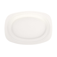 NATURESTAR Einwegteller,  oval,  23 x 16, 5 cm 41023,  1 Packung = 50 Stück