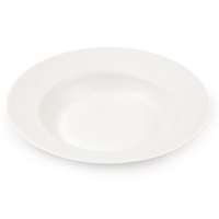 NATURESTAR Gourmet Bio Suppenteller 410220,  1 Packung = 50 Stück Ø 23 cm,  weiß
